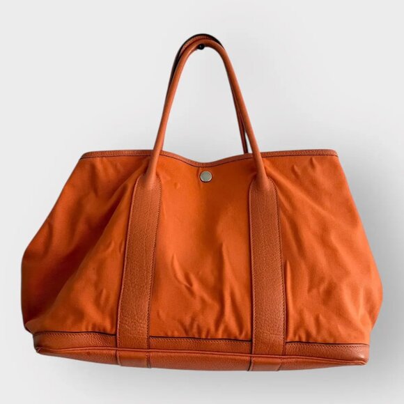 Hermès Toile Negonda Garden Party Tote 36 - Picture 1 of 16